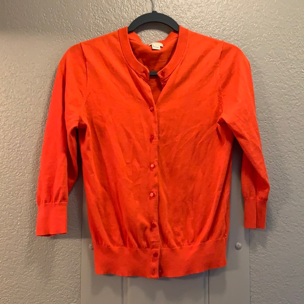 The Clare Cardigan - Red